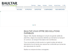 Tablet Screenshot of baultar.com